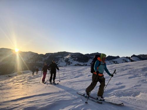 Clariden Skitour 2022